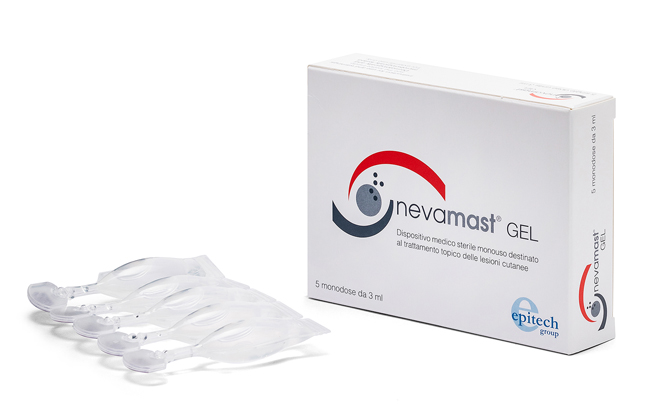 NEVAMAST GEL TRATTAMENTO TOPICO DELLE LESIONI CUTANEE 5 MONODOSE 3 ML - Fontenova srl