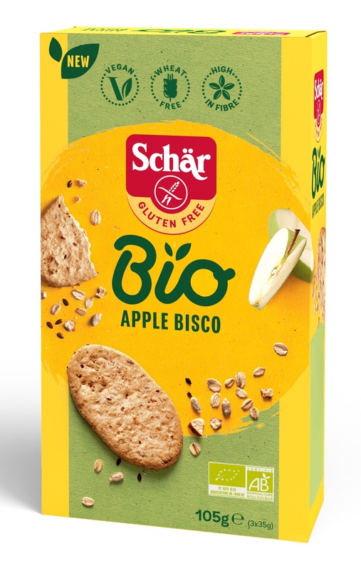 SCHAR BIO APPLE BISCO 105 G - Fontenova srl