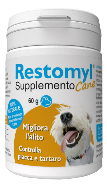 RESTOMYL SUPPLEMENTO CANE FLACONCINO 60 G - Fontenova srl