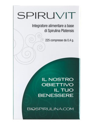 SPIRUVIT BIO 225 COMPRESSE - Fontenova srl