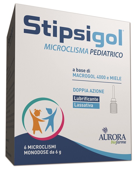STIPSIGOL MICROCLISMA PEDIATRICO 6 X 6 G - Fontenova srl