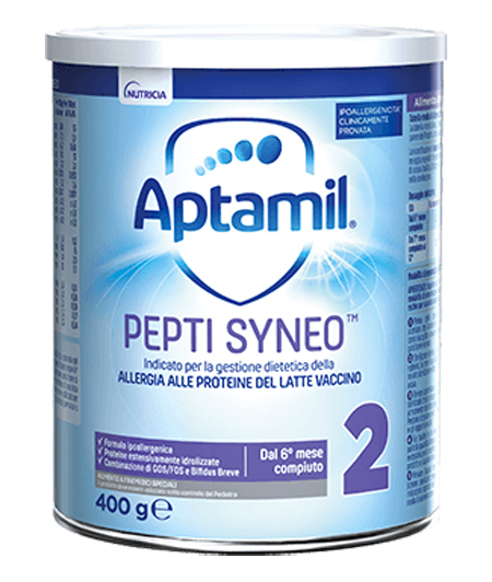 APTAMIL PEPTI SYNEO 2 400 G - Fontenova srl