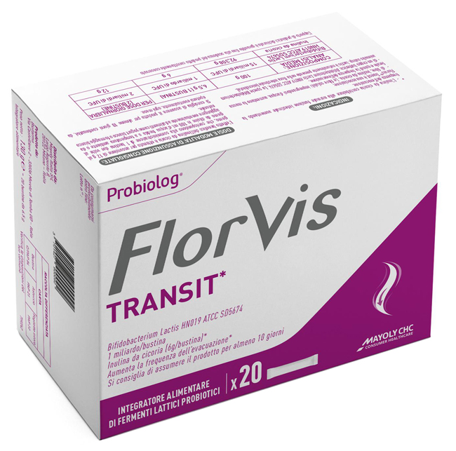 FLORVIS TRANSIT SOSPENSIONE ORALE 20 BUSTINE - Fontenova srl