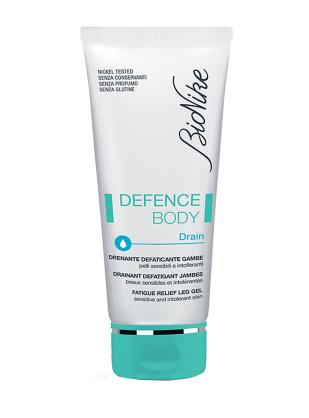 DEFENCE BODY DRAIN GEL DEFATICANTE GAMBE 100 ML OFFERTA SPECIALE - Fontenova srl