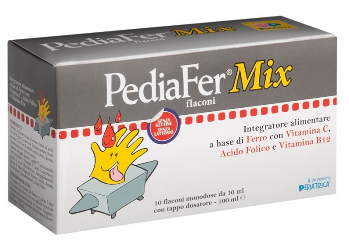 PEDIAFER MIX 10 FLACONI DA 10 ML - Fontenova srl
