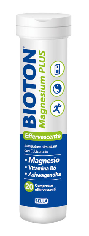 BIOTON MAGNESIUM PLUS 20 COMPRESSE EFFERVESCENTI - Fontenova srl