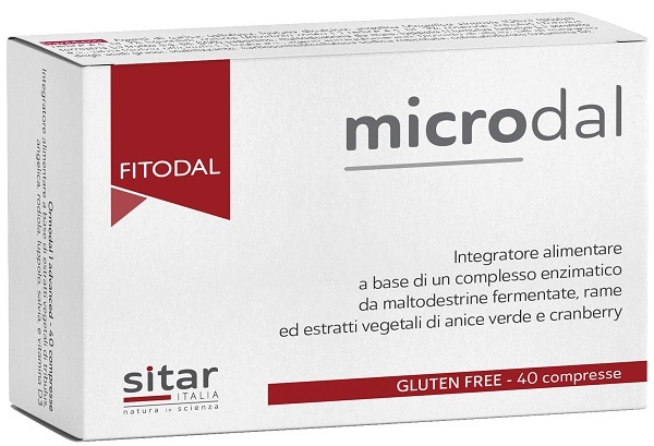 MICRODAL 40 COMPRESSE FITODAL - Fontenova srl