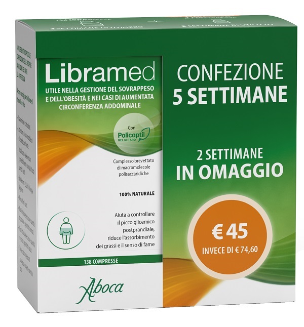 LIBRAMED TRATTAMENTO 5 SETTIMANE 138 + 84 COMPRESSE - Fontenova srl
