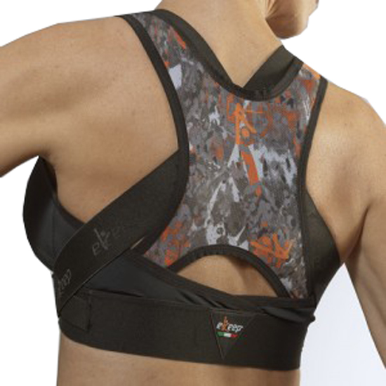 EKEEP B2 ACTIVE BRA REGGISENO POSTURALE SPORTIVO NERO/FUN 2 - Fontenova srl