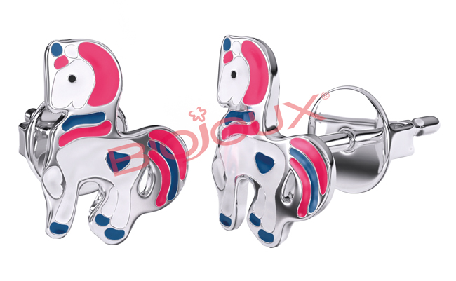 ORECCHINO STERILE BJT703 STS BABY UNICORN - Fontenova srl