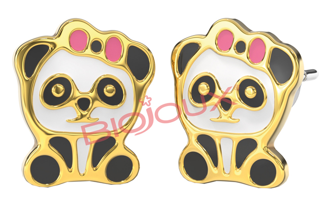 ORECCHINO STERILE BJT712 GP BABY PANDA - Fontenova srl