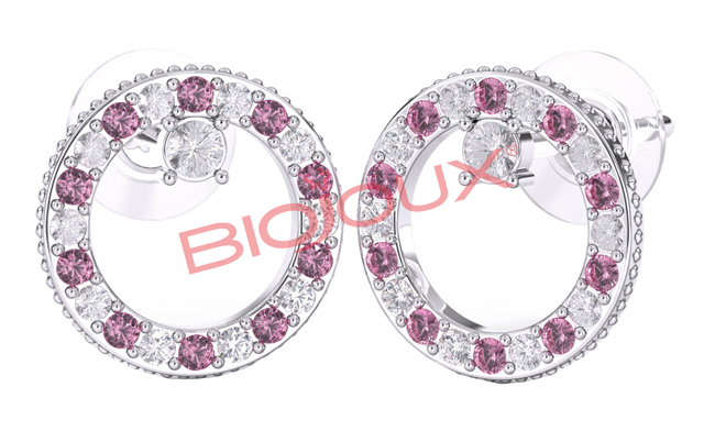 ORECCHINO STERILE BJT718 STS LITTLE PRINCESS - Fontenova srl