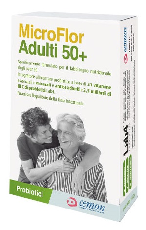 MICROFLOR ADULTI+ 30 CAPSULE VEGETALI - Fontenova srl