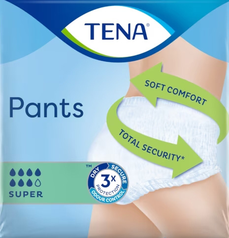 PANNOLONE PULL UP TENA PANTS SUPER TAGLIA MEDIUM 10 PEZZI - Fontenova srl
