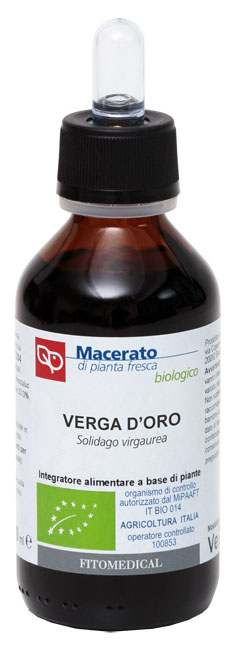 VERGA D'ORO TINTURA MADRE 100 ML BIO - Fontenova srl