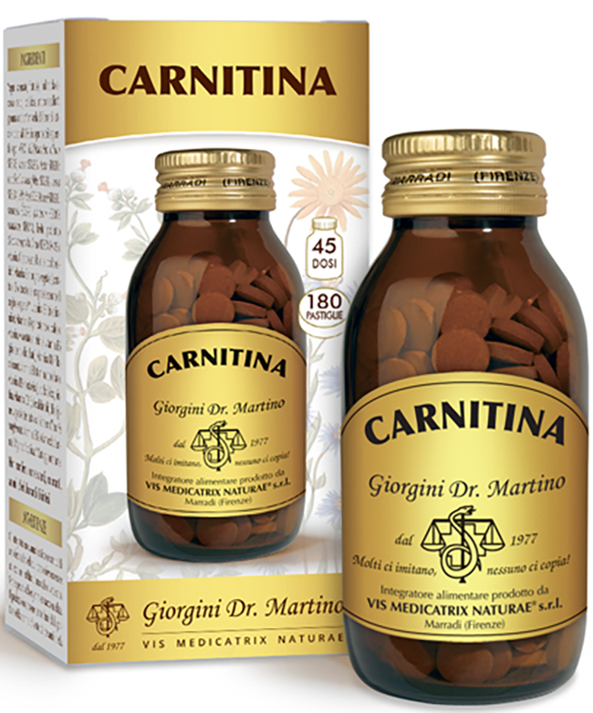 CARNITINA 180 PASTIGLIE - Fontenova srl