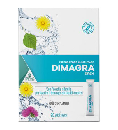 DIMAGRA DREN 20 STICK DA 15 ML - Fontenova srl