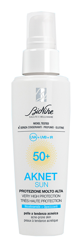 AKNET SUN PROTEZIONE MOLTO ALTA SPF50+ 50 ML - Fontenova srl