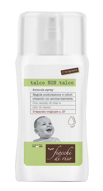 FIOCCHI DI RISO TALCO NON TALCO SPRAY 100 ML - Fontenova srl
