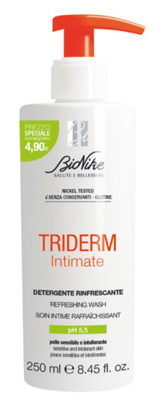 TRIDERM INTIMATE RINFRESCANTE 250 ML - Fontenova srl