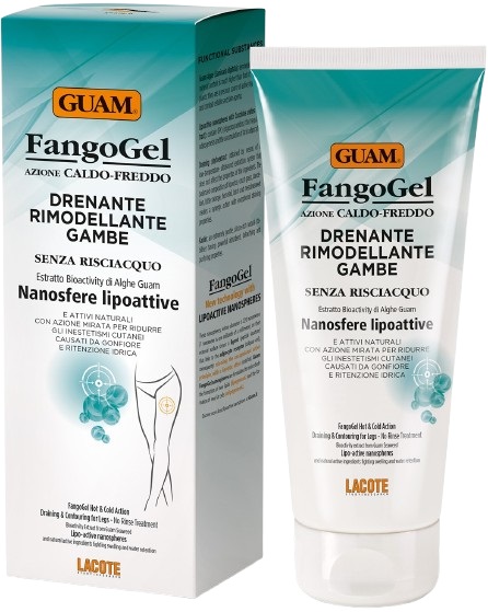 GUAM FANGOGEL DRENANTE RIMODELLANTE GAMBE 200 ML - Fontenova srl