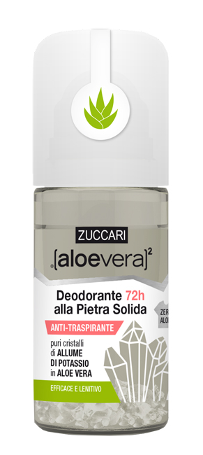 ALOEVERA2 DEODORANTE PIETRA SOLIDA ROLL ON 50 ML - Fontenova srl