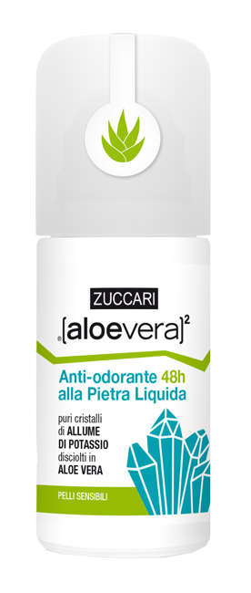 ALOEVERA2 ANTIODORE PIETRA LIQUIDO ROLL ON 50 ML - Fontenova srl