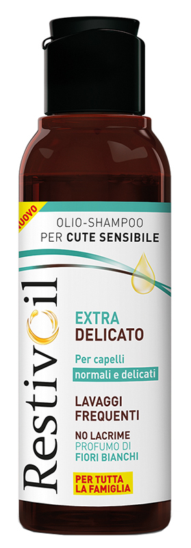 RESTIVOIL EXTRA DELICATO PER CAPELLI NORMALI E DELICATI LAVAGGI FREQUENTI 100 ML - Fontenova srl