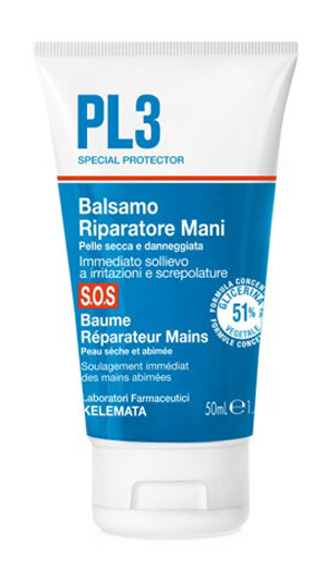 PL3 BALSAMO RIPARATORE MANI SOS 50 ML - Fontenova srl