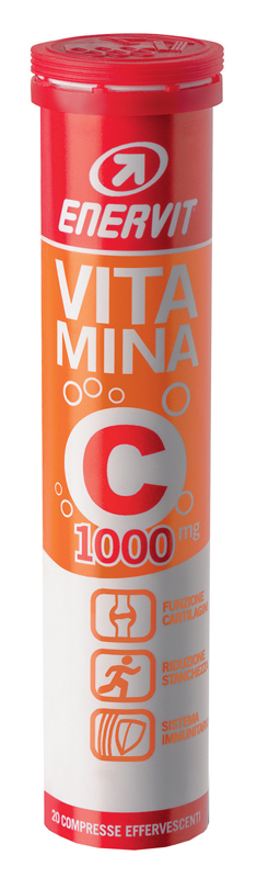 ENERVIT VITAMINA C1000 20 COMPRESSE EFFERVESCENTI - Fontenova srl