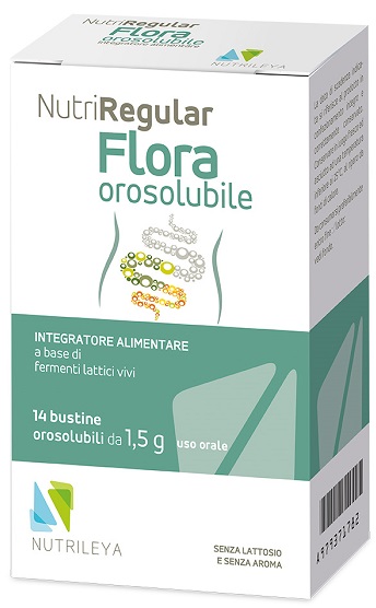 NUTRIREGULAR FLORA 14 BUSTINE OROSOLUBILI - Fontenova srl