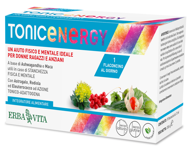 TONIC ENERGY 10 FLACONCINI DA 12 ML - Fontenova srl