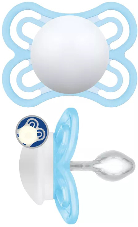 MAM SUCCHIETTO PERFECT 2-6 MESI SILICONE SINGLE BOX MASCHIO - Fontenova srl