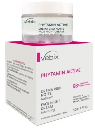VEBIX PHYTAMIN CREMA VISO NOTTE NUTRIENTE 50 ML - Fontenova srl