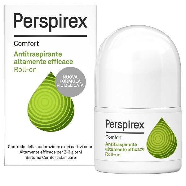 PERSPIREX COMFORT ANTITRASPIRANTE ROLL-ON NUOVA FORMULA 20 ML - Fontenova srl