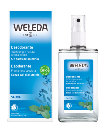DEODORANTE SPRAY SALVIA 100 ML - Fontenova srl