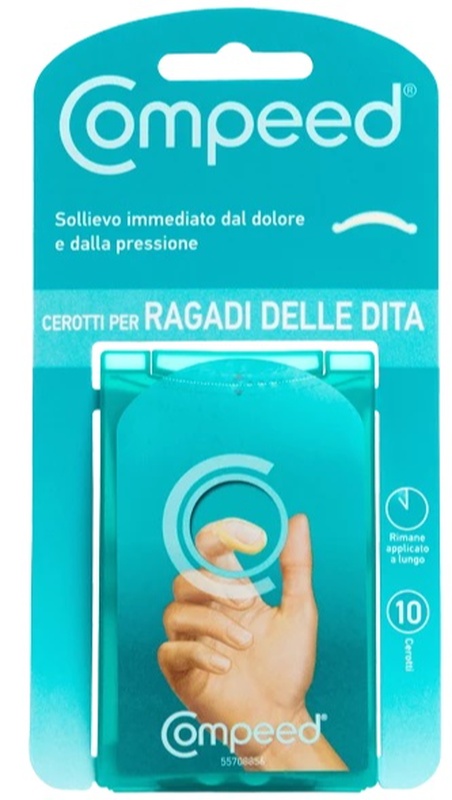 COMPEED CEROTTI PER RAGADI DITA 10 PEZZI - Fontenova srl