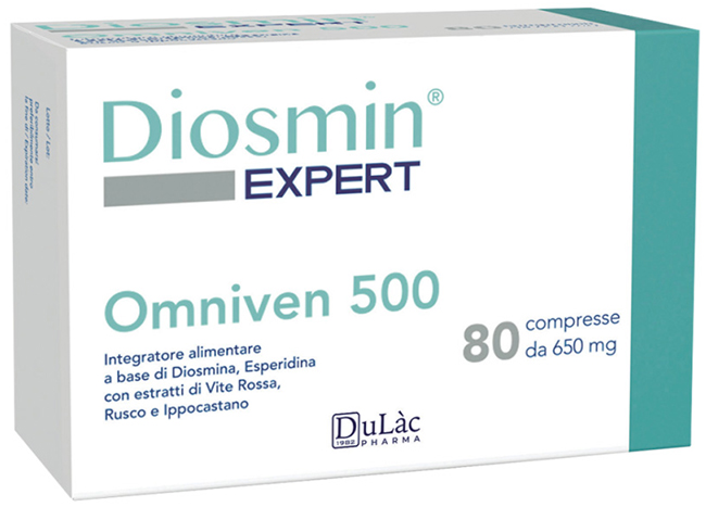 DIOSMIN EXPERT OMNIVEN 500 80 COMPRESSE - Fontenova srl