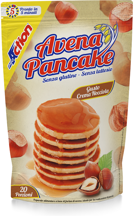 PROACTION AVENA PANCAKE CREMA DI NOCCIOLE 1000 G - Fontenova srl