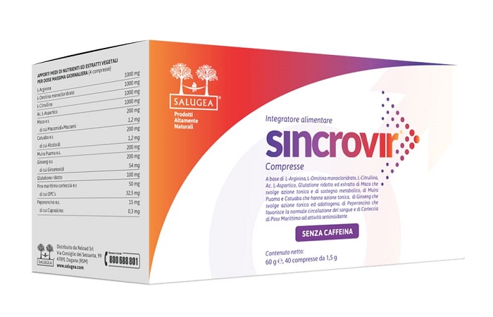 SALUGEA SINCROVIR 40 COMPRESSE - Fontenova srl