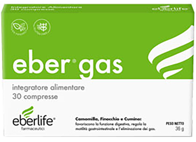 EBERGAS 30 COMPRESSE - Fontenova srl