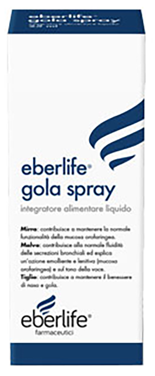 EBERLIFE GOLA SPRAY 25 ML - Fontenova srl