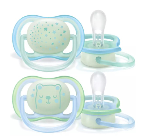 AVENT SUCCHIETTO ULTRA AIR NIGHT 0-6 MESI 2 PEZZI - Fontenova srl