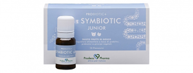 PROBIOTIC+ GSE SYMBYOTIC JUNIOR FRUTTI DI BOSCO 10 FLACONCINI - Fontenova srl