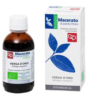 VERGA D'ORO TINTURA MADRE 50 ML BIO - Fontenova srl