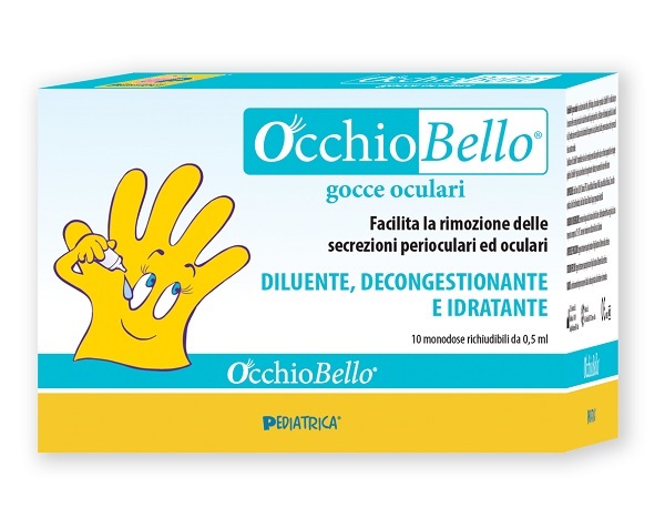 OCCHIOBELLO GOCCE OCULARI 10 FLACONCINI MONODOSE RICHIUDIBILI DA 0,5 ML - Fontenova srl