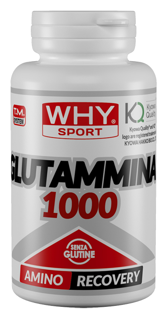 WHYSPORT GLUTAMMINA 1000 100 COMPRESSE 140 G - Fontenova srl