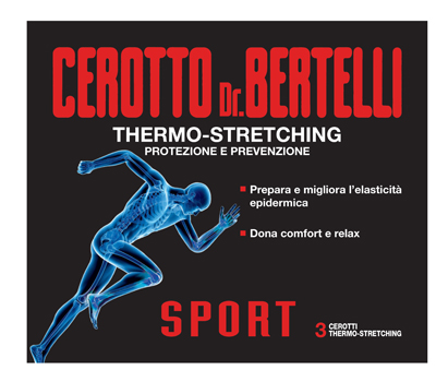 DR BERTELLI CEROTTO SPORT 3 PEZZI - Fontenova srl