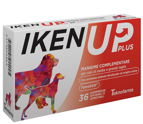 IKEN UP PLUS CANI MEDIA GRANDE TAGLIA SCATOLA 36 COMPRESSE - Fontenova srl