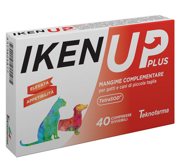 IKEN UP PLUS CANI GATTI PICCOLA TAGLIA SCATOLA 40 COMPRESSE - Fontenova srl